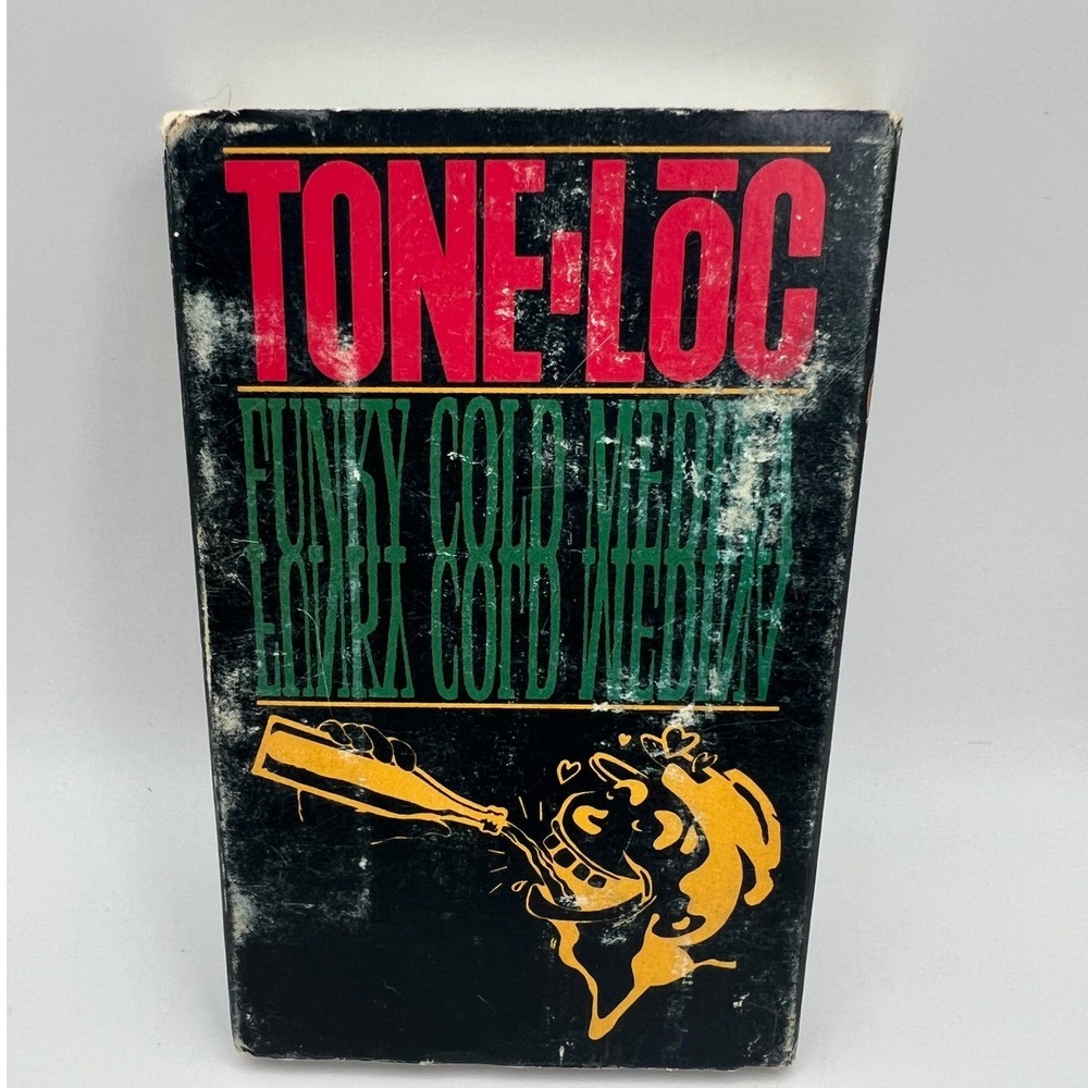 Tone Loc Funky Cold Medina Cassette Single 1989 vtg hip hop